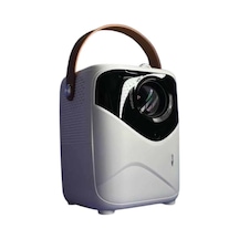 Hn-shop Projeksiyon Ev Sineması Bluetooth 4k Hd Kaliteli Görüntü Kumandalı-118123