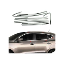 Hyundai Ix35 Uyumlu 2010 Sonrası Cam Çıtası Krom