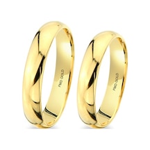 Fmd Gold 4 Mm Klasik Alyans