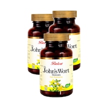 Balen Sarı Kantaron Ekstraktı Kapsül St. John's Wort 375mg X 60 Kapsül 3 Kutu