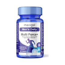 Maxigal Men's Daily Multi Force + Vitamin Mineral Ve Bitki Ekstreleri İçeren Takviye Edici Gıda 90 Tablet
