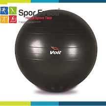 Voit 55 CM Pilates Topu Siyah + Pompa