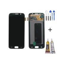 Te Samsung Uyumlu Note 5 N920 Lcd Ekran Siyah + Montaj Kiti