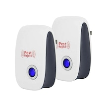2x Electronic Pest Reject Ultrasound Mouse Cockroach Repeller Device Insect Rats Spider Mosquito Killer Pest Control Household Pest