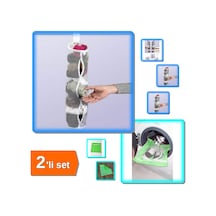 5 Adet Dolap İçi Çorap Düzenleyici + Yeşil Fermuarlı Ayakkabı Hassas Yıkama Filesi - 2li Set H2a0f5 Belirtilmemiş