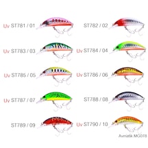 Avmatik Mg078 Jerkbait Slow Sinking 6 Cm Suni Yem