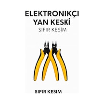 Profesyonel Elektronikçi Yan Keski Sıfır Kesim Hassas Kargaburun Pense Kablo, Tel Kesme Aleti