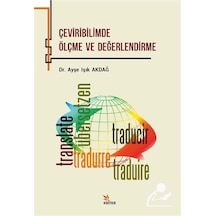Mercankitap-Çeviribilimde Ölçme ve Değerlendirme / Dr. Ayşe Işık Akdağ