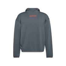 Calvin Klein Hoodıe Gri Erkek Kapüşonlu Sweatshirt
