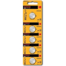 Kodak 5 Adet Cr2025 Max Lityum Para Pil