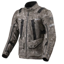 Revit Sand 4 H20 Camo Kahve 4 Mevsim Motosiklet Montu