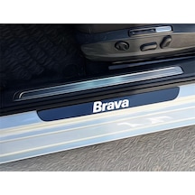 Fiat Brava Pleksi Kapı Eşiği Piano Black 4 Parça