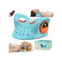Altoance Boyun Masaj Aleti 5.147,1 Cm 1 Çok Yönlü Esnetme, Isıtma Ve Titreşim Özellikli Boyun Ve Omuz Masaj Aleti, 360 Uzaktan Kumanda - Ev, Ofis, Yol Gezileri İçin Ergonomik