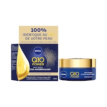 Q10 Kırışıklık Karşıtı Ekstra Besleyici Gece Bakım Kremi 50ml, Kuru Ve Olgun Ciltler, Argan Yağı