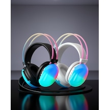 Kulak Üstü Kablosuz Rgb Işıklı Bluetooth Kulaklık Uczzzpg580kulaklıkkkkkkk3
