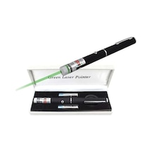 Lazer Işık Green Laser Poınter Ft (5 Başlık) Siyah