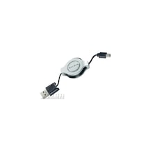 Uzatılabilir Usb Uzatma Kablsou Usb 2.0 A-mını B Kablo 0.8 Mt