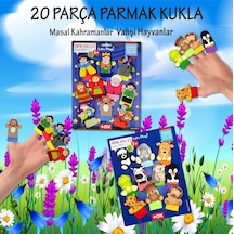 2 Set - 20 Parça Tox Masal Kahramanları Ve Vahşi Hayvanlar Parmak Kukla 2 Set - 20 Parça Tox Masal Kahramanları Ve Vahşi Hayvanlar Parmak Kukla