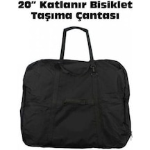 Katlanır Bisiklet Taşıma Çantası Siyah