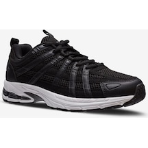 Lescon Pace Runner Siyah Erkek Anatomik Koşu Ve Yürüyüş Spor Ayakkabı Siyah