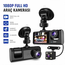 Full Hd 1080p Sensör - Park Asistan - Hareket Algılama Oto Araç İçi Kamera Hs-362 5250