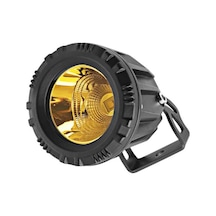 30w Yuvarlak Sarı Cam Tek Ledli Sis Farı Off Road Tekne Lambası
