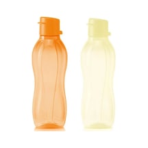 Eco Kolay Kapak Şişe 500 Ml Turuncu + Sür Mısır Sarı Suluk Matara Turuncu