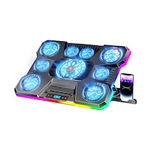 Blueforce Sx-45 Freezer 9 Rgb Fanlı Notebook Soğutucu Stand Lcd E