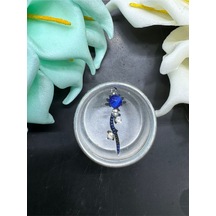 Yüz Taşı Face Gems Yapışkan Burun Parmak Hızma Model16 Mavi