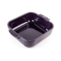 Peugeot Appolia Kare Fırın Kabı Mor 21 Cm Çok Renkli
