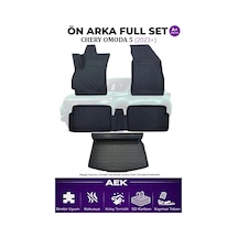 Chery Omoda 5 2023+ 5d Karbon Paspas Takımı +3d Pvc Bagaj Havuzu