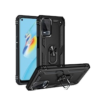 Oppo A54 Kilif Zirhli Standli Miknatisli Tank Kapak 488379025