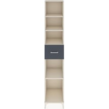 Hyperion Dolap 4 Raflı Tek Çekmeceli 44x44x243 Aytaşı-antrasit Aytaşı