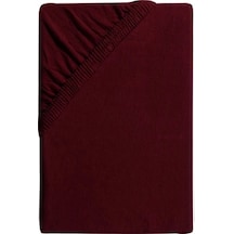 Şanlı Battal Boy Penye Lastikli Çarşaf 180 X 200 Bordo