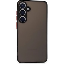 Newface Samsung Galaxy S24 Kılıf Montreal Silikon Kapak - Siyah