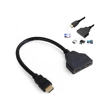 2 Port  Kablolu Hdmi Çoklayıcı Switch - 2 Giriş 1 Çıkış Çoğaltıcı