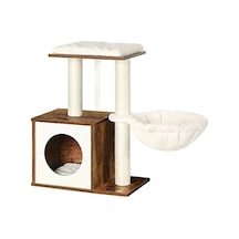 Modern Kedi Ağacı - Tırmalama Direkli Tasarım