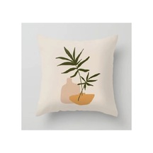 Enc Home Tasarım Kırlent Kılıfı Krem