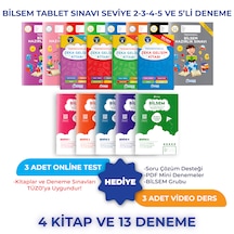 Bilsem Tablet Sınavı Seviye 2-3-4-5 Ve 5'li Deneme
