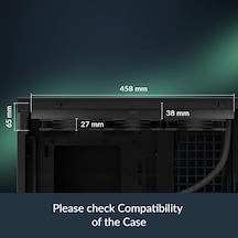 Liquid Freezer Iıı Pro 420 - Aıo Cpu Soğutucu, 3 X 140 Mm Su Soğutma, 38 Mm Radyatör, Pwm Pompa, Vrm Fan, Amd Am5/am4, Intel Lga1851/1770 Kontak Çerçevesi - Siyah