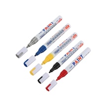 Gri 1 Adet Yağ İşaretleme Kalemleri Araba Lastiği Sırtı Graffiti İşaret Kalemi Kauçuk/metal/cam/ahşap/plastik