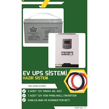 Ev Sessiz Jeneratör 1kw Ups Sistemi No: 11