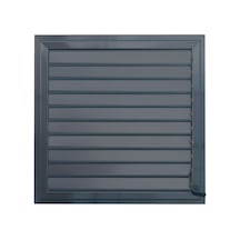 45x45 Alüminyum Menfez Antrasit Uzun Ömürlü Banyo Wc Havalandırma Panjur