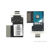 Apple Uyumlu iPad  Pro 11 1st 2nd Gen A1980 A2013 A2228 A2068 Şarj Soketi Flex Kablo - Siyah