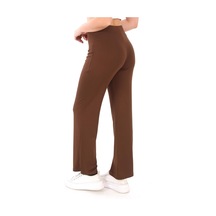 Penyebizden Extra Yumuşak Uzun Viskon Pantolon Home&outdoor-kahverengi
