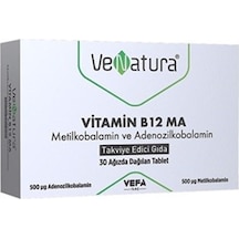 VeNatura Vitamin B12 MA Takviye Edici Gıda 30 Tablet