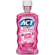 Act Kids Bubble Gum Çocuklar İçin Ağız Bakım Suyu 500 ML
