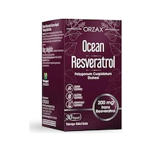 Orzax Ocean Resveratrol 200 Mg 30 Kapsül