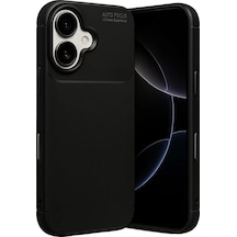 Newface Apple İphone 17 Auto Focus Karbon Kapak - Siyah