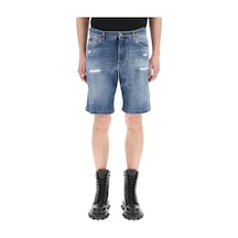 Dolce & Gabbana Dolce&Gabbana Regular Fit Erkek Kot Sort Gwnxadg8Et4 Mavi